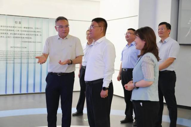 山东省科技厅厅长一行莅临福瑞达调研指导