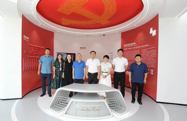 长沙市委统战部副部长一行莅临绿之韵调研