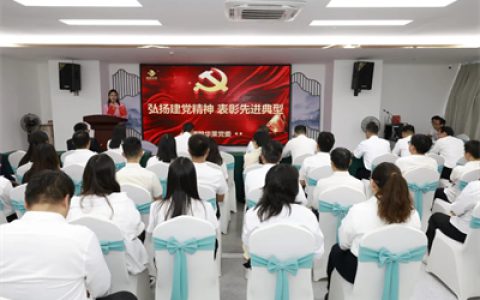 理想华莱党委举行“庆七一”表彰先进典型主题活动