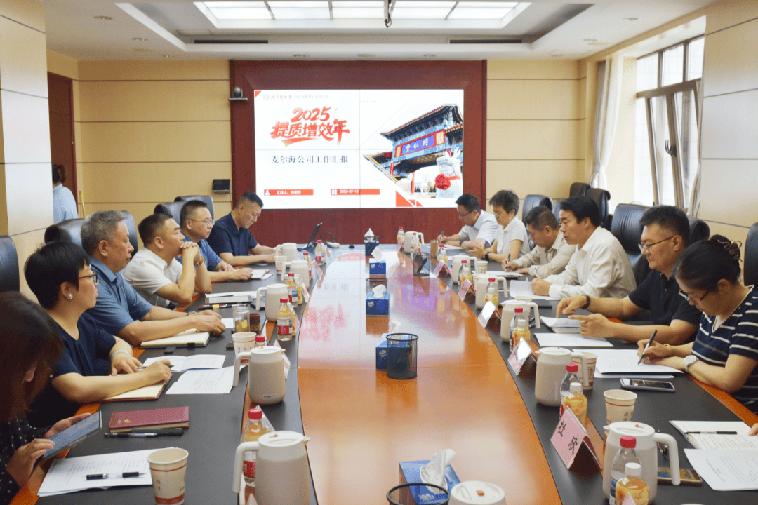 同仁堂集团党委书记、董事长戴小锋一行到麦尔海公司调研