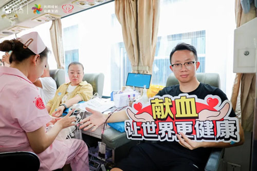 第22届完美百城千店万人献血活动太原站举行