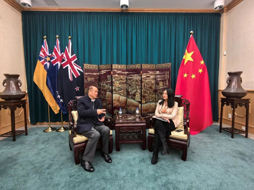 安发高层参加中国驻新西兰大使馆系列活动