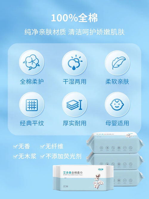 艾多美全棉柔巾获国际OEKO-TEX®权威认证