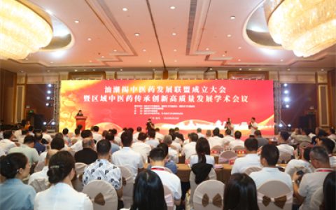 康美药业受邀参加汕潮揭中医药发展联盟成立大会