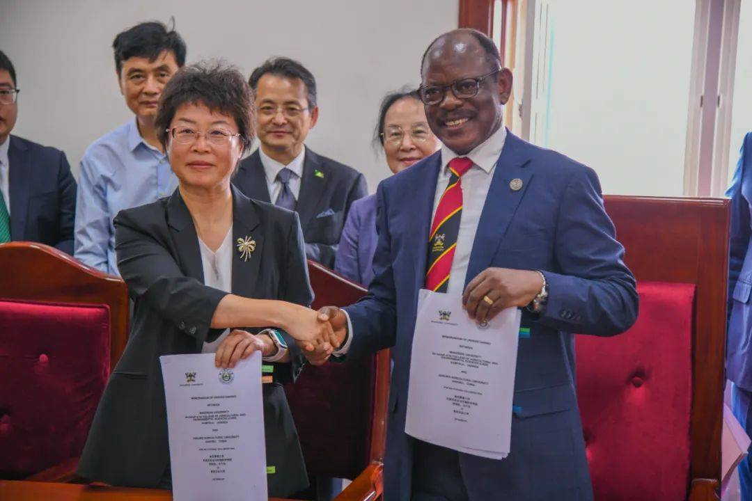 绿世界国际高层出席中乌农业合作重要活动，见证教育科研双突破