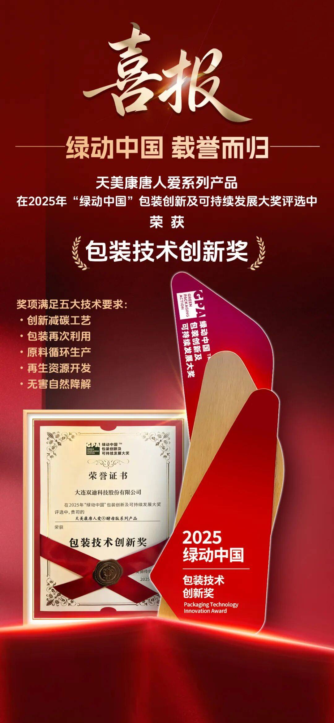 双迪闪耀时刻，包装技术创新引领绿色新风