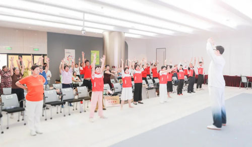 无限极2025全民健康生活方式志愿月启动