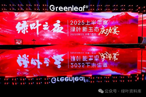 绿叶爆品发布会暨2025上半年表彰盛典结束