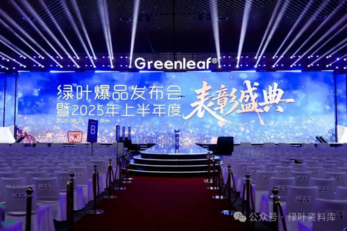 绿叶爆品发布会暨2025上半年表彰盛典结束