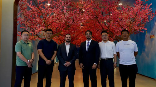 携手共进 巴西Medivax公司到访双迪桃花