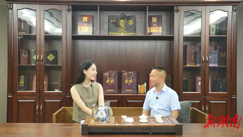 新湖南丨理想华莱：以茶为媒助力产业振兴