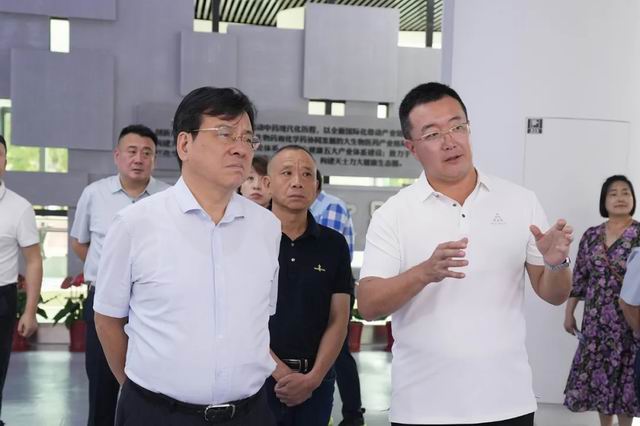 湖南政协副主席省工商联主席带队调研天士力