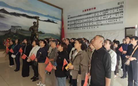 太阳神华北大区组织经销商参观董存瑞纪念馆