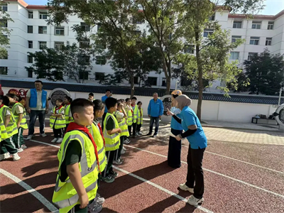 安全教育培训 艾多美走进宁夏银川市西夏区第11小学