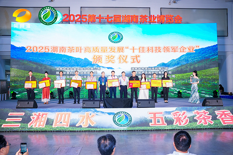 理想华莱闪耀第十七届湖南茶博会 双项荣誉彰显黑茶领军企业实力