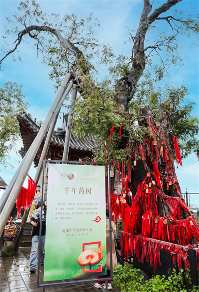 无限极养固健道地灵芝中草药溯源之旅举行