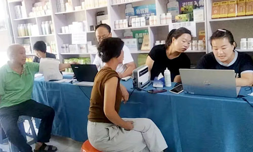 荣格云·健康巡检公益行山西运城4站爱心接力