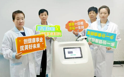 荣格云·健康巡检公益行山西运城4站爱心接力