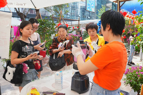 安利|重庆市健康进万家公益行走进玉清社区