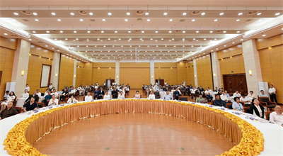 绿之韵集团董事长胡国安参加长沙市各界人士国庆中秋茶话会举行