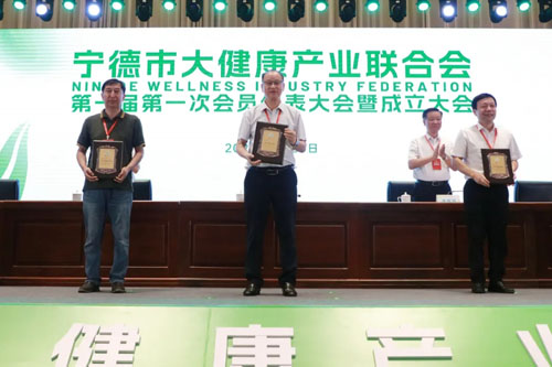 宁德市健康产业联合会成立 安发当选会长单位