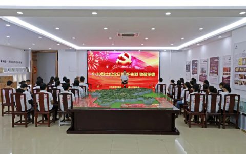 理想华莱党委组织开展“缅怀先烈 致敬英雄”烈士纪念日主题教育活动