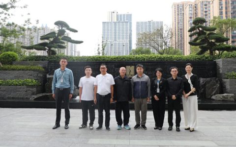 长沙市工商联副主席王准一行调研绿之韵中心