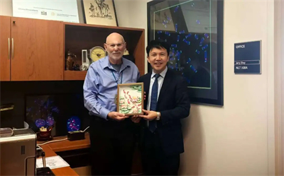 康尔生物董事长邹圣灿赴美与杰瑞·肖恩教授开展抗衰学术会晤