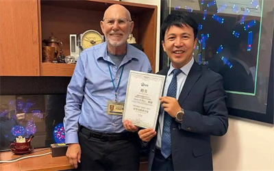 康尔生物董事长邹圣灿赴美与杰瑞·肖恩教授开展抗衰学术会晤