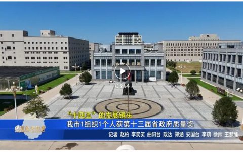 保定电视台对金木集团获省政府质量奖进行报道