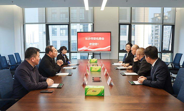 湖南省工商联副主席漆平波调研绿之韵中心