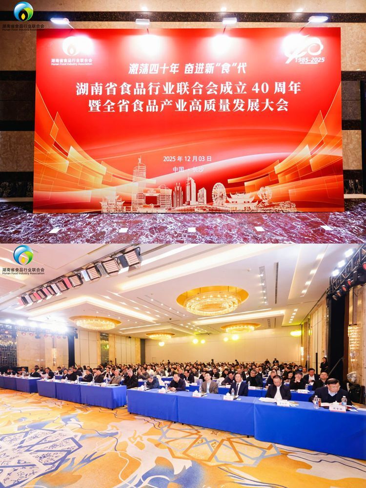 喜讯：湖南省食品行业联合大会 理想华莱斩获多项殊荣