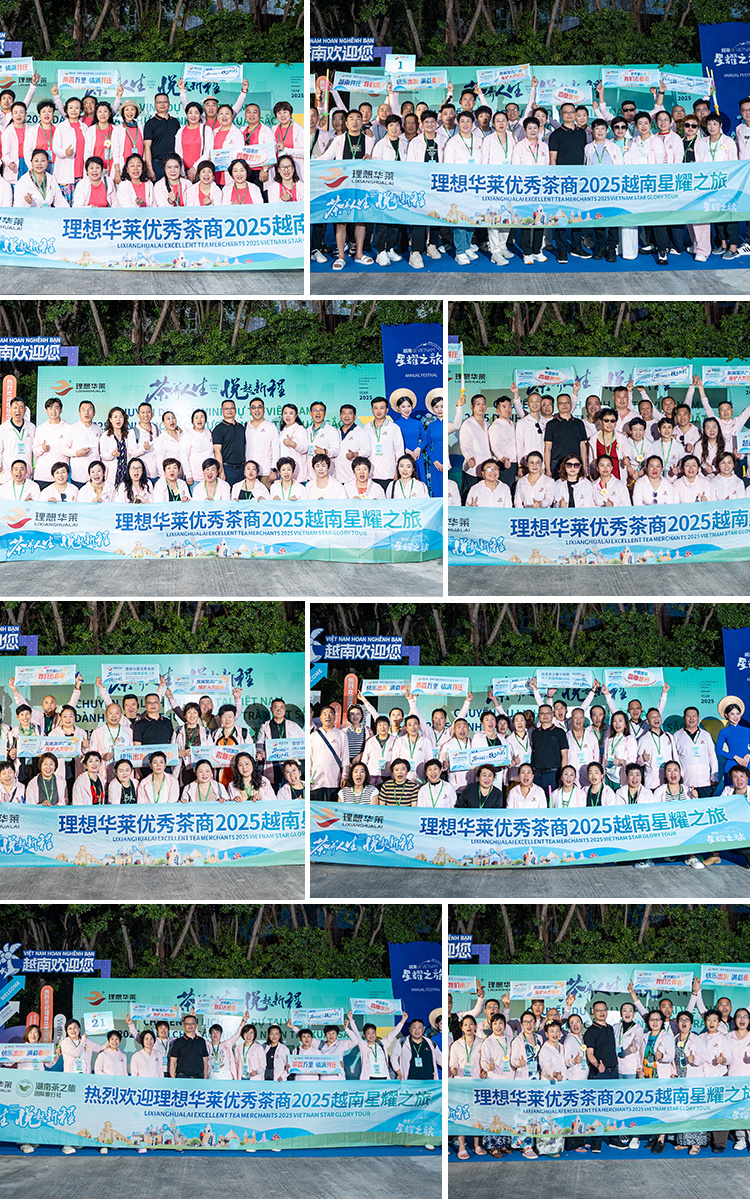 茶养人生，悦起新程——理想华莱2025优秀茶商越南星耀之旅圆满收官