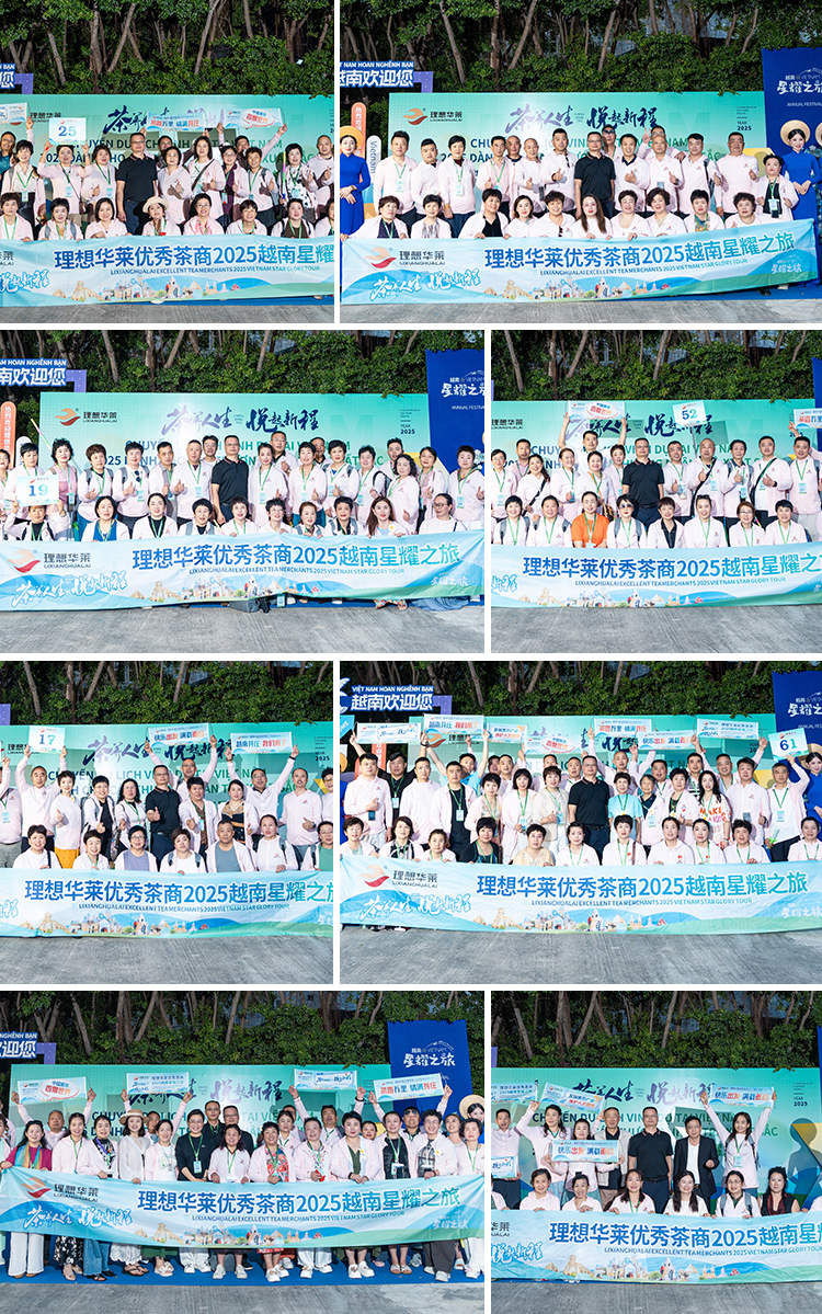 茶养人生，悦起新程——理想华莱2025优秀茶商越南星耀之旅圆满收官