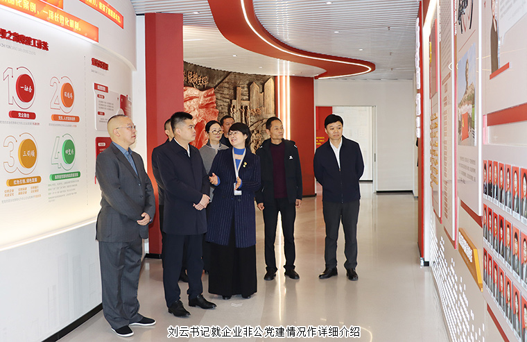 长沙市雨花区人民政府区长李磊一行莅临绿之韵中心走访调研