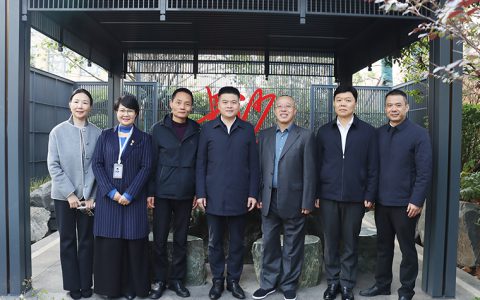 长沙市雨花区人民政府区长李磊一行莅临绿之韵中心走访调研