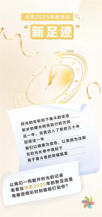 新足迹 | 盘点一下2025属于完美的精彩时刻