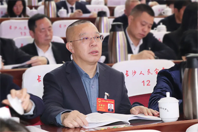 绿之韵集团董事长胡国安出席长沙市第十六届人民代表大会第六次会议