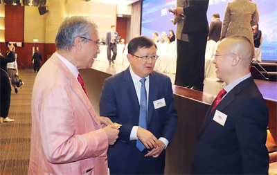 绿之韵集团董事长胡国安出席香港经贸商会就职典礼 当选新一届副会长
