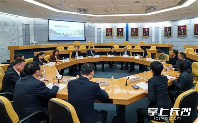 绿之韵胡国安受邀参加长沙—香港人才迎新春交流会