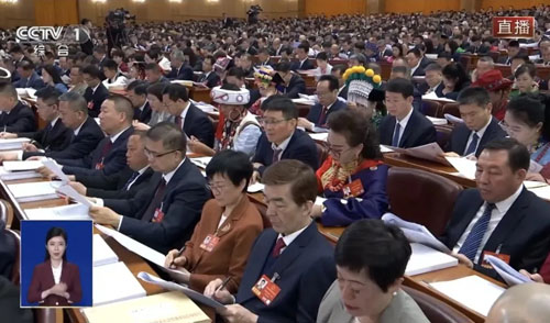 福能源耿福能参会十四届全国人大四次会议