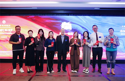 绿之韵胡国安参加香港长沙联谊会马年春茗会