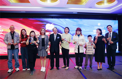 绿之韵胡国安参加香港长沙联谊会马年春茗会
