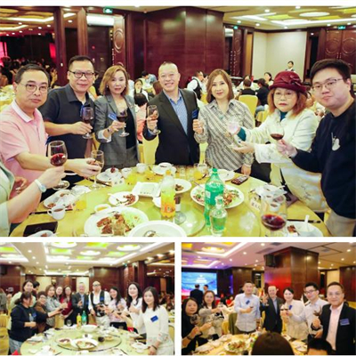绿之韵胡国安参加香港长沙联谊会马年春茗会