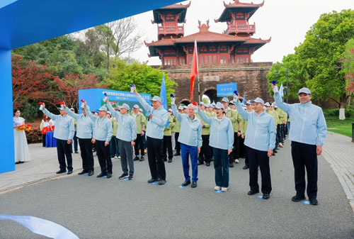 完美支持的2026年首场禁毒公益健步走举行