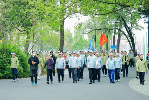 完美支持的2026年首场禁毒公益健步走举行
