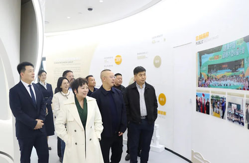 长沙市工商联领导一行莅临绿之韵中心调研