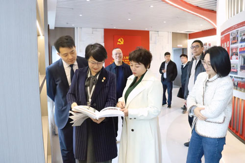 长沙市工商联领导一行莅临绿之韵中心调研