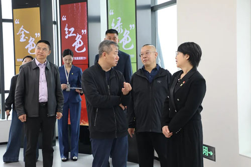 中共长沙市雨花区委常委莅临绿之韵中心调研