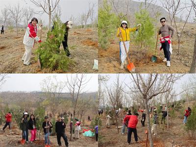 完美北京分公司举办“第十四届义务植树共建完美林”活动